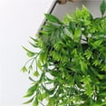 thumbnail image 3 of Xihbxyly Guirnalda Colgante de Flores, Plantas Colgantes de Hiedra Vibrante, Glicina Artificial, Decoración para Bodas, Fiestas, Hogar y Oficina, Resistente a Los Rayos Uv, para Exteriores, Juego de, 3 of 7