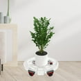 thumbnail image 3 of Soportes para plantas rodantes con capacidad de carga grande para patio interior y jardín L Cola Transportador de jardineras, 3 of 7
