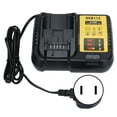 thumbnail image 1 of Lithium Battery Charger High Efficiency Quick Lithium Ion Battery Charger for 12V 20V Max DCB112US Plug 110?220V (2 Pin), 1 of 14