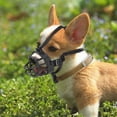 thumbnail image 1 of Pet Dog Mouth Muzzles Soft Silicone Adjustable Breathable Dogs Anti Bark Bite Chew Muzzle Training, 1 of 3