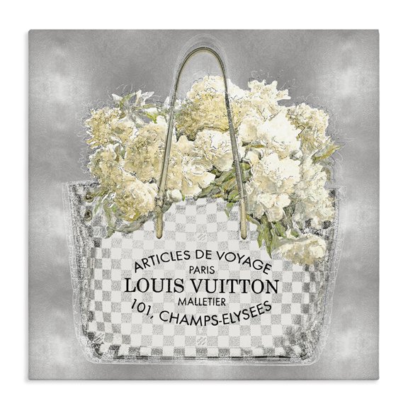 Stupell Industries Glam Glam Bouquet in Purse Canvas Art, 30 x 30, by Madeline Blake