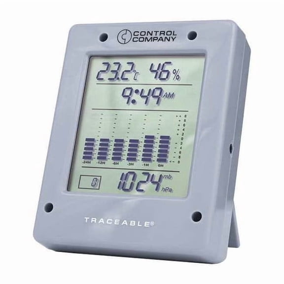 Traceable Barometer,Digital,Gray 6530