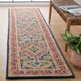 thumbnail image 2 of SAFAVIEH Aspen Issabellarose Oriental Wool Runner Rug, Red/Blue, 2'3" x 9', 2 of 7