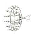thumbnail image 3 of fastboy Round Square Plum Shape Drying Shelf Sock Underwear Clothes Outdoor Airer Dryer Laundry Hanger Multifunctional Towel Clips, 3 of 6