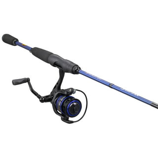 Lew's Xfinity Spinning Reel and Fishing Rod Combo, 6-Foot 6-Inch Rod, Green