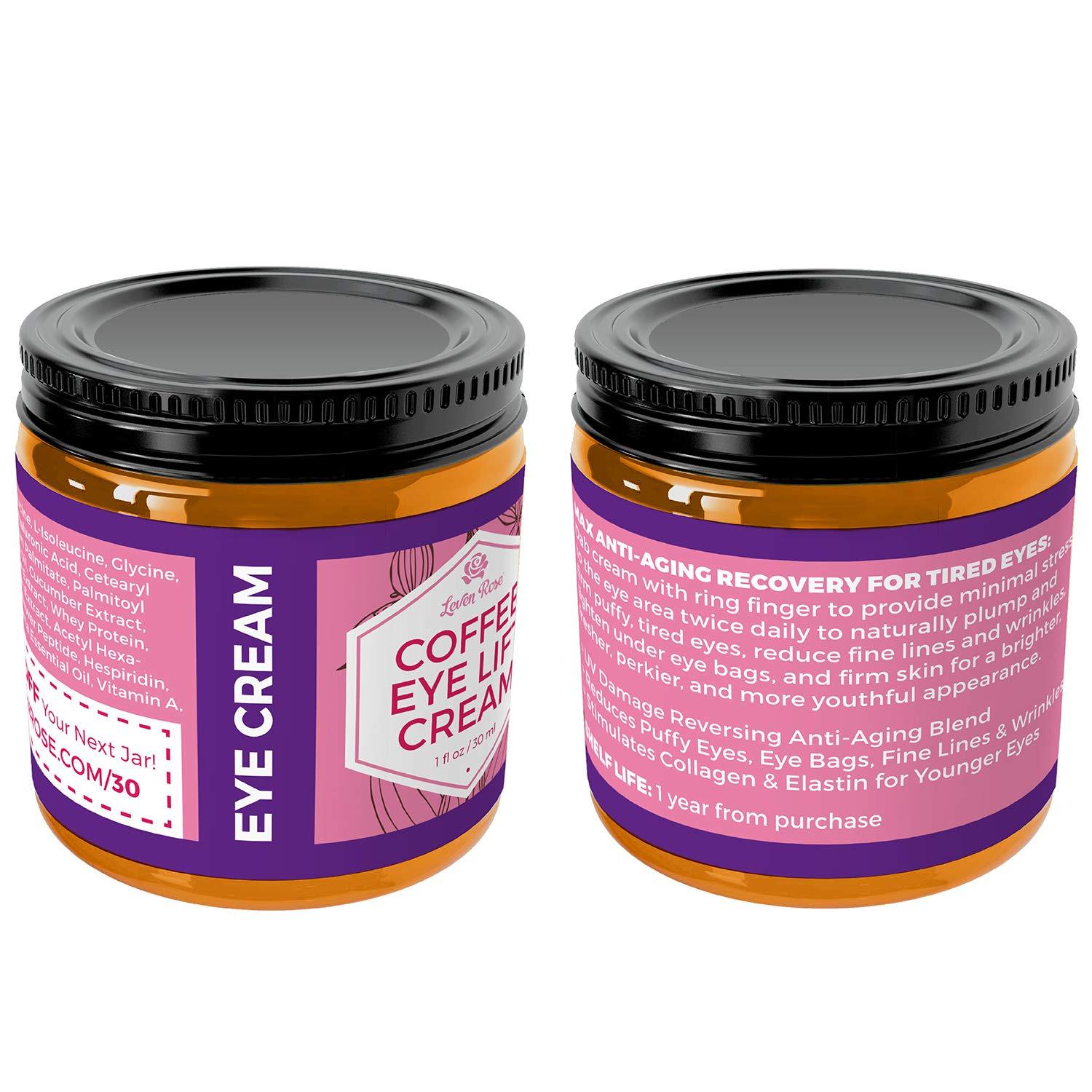 coffee eye lift cream