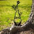 thumbnail image 5 of RealSteel I Metal Garden Gnomes Outdoor I Steel 4 Pack I Lawn Ornaments and Statues I Garden Decoration I Funny Gnome I Yard Decor Gift for Gardeners (Black), 5 of 8