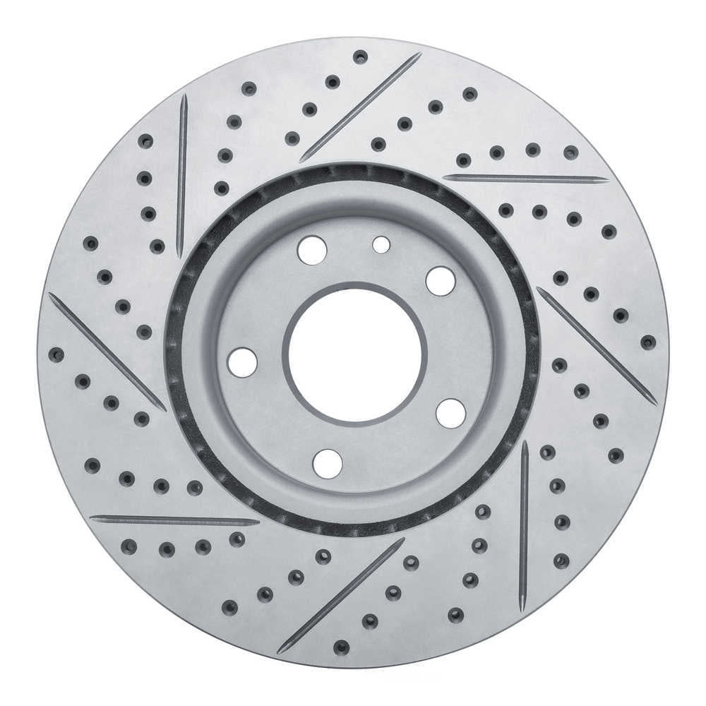 Dynamic Friction Company 830-47050R DFC Geoperformance Rotor - Drilled and Slotted