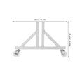 thumbnail image 2 of FOMIYES 2Ud Soporte De Pie Para Pegboard Con Base Triangular Y Para Taller Y Oficina, 2 of 8