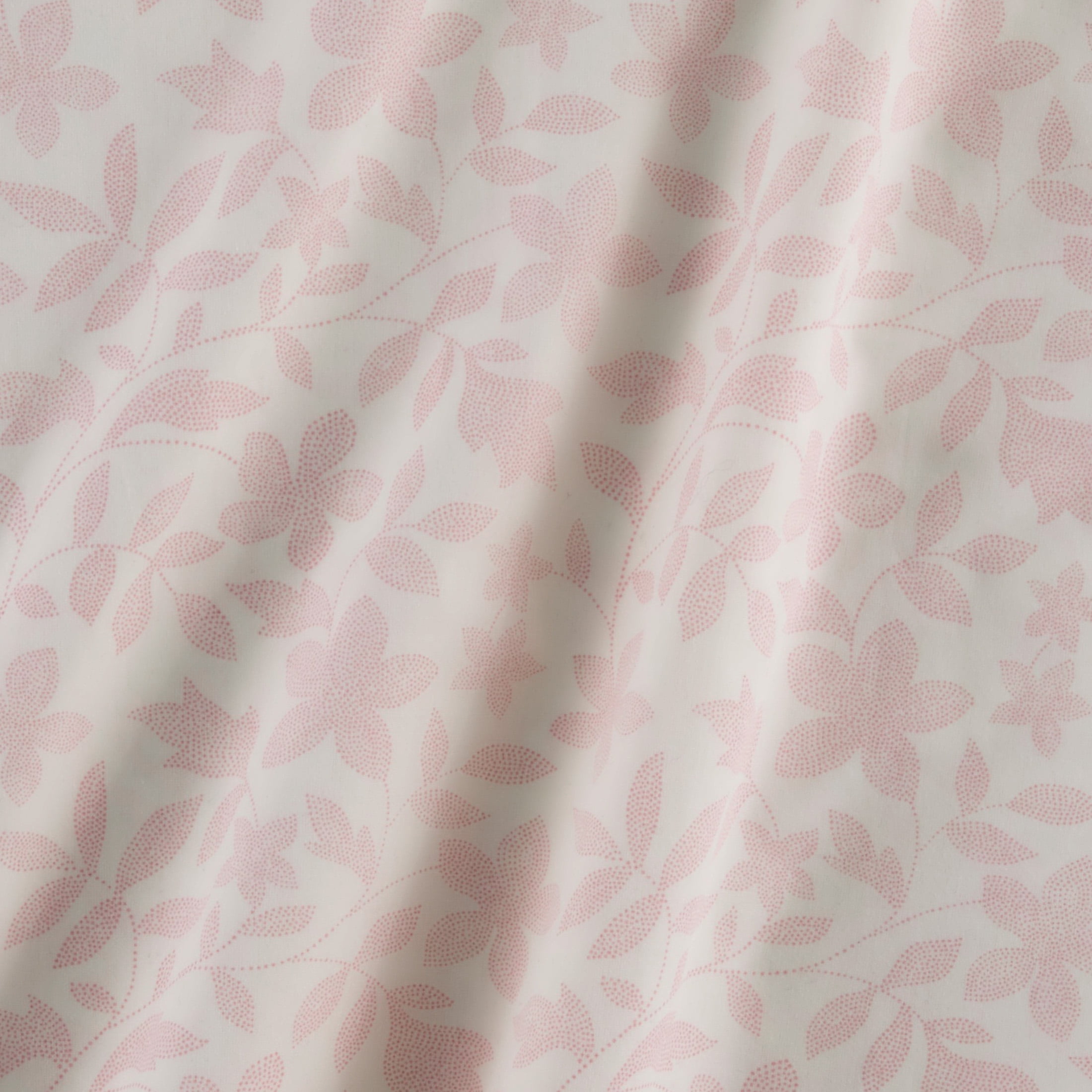 Mainstays 4-Piece 300 Thread Count Pink Floral Cotton Blend Bed Sheet Set, King