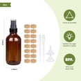 thumbnail image 2 of Botellas de aerosol GIVAMEIHF de vidrio ámbar de 120 ml, juego de 24, 2 of 7