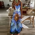 thumbnail image 4 of Flower Sleeveless Dress Loose Women's Dress Dresses Luxury Evening Dresses, 4 of 9