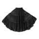thumbnail image 1 of Falda De Salón De Baile Flamenco Vestido De Swing De Vals Traje De Baile Moderno Negro Sunnimix Vestido de baile latino, 1 of 8