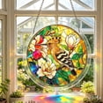 thumbnail image 4 of Acrylic Puzzles Suncatcher Window Hanging 83 Pieces 7.4 Inch Acrylic Puzzles Garden Decoration For Women Men Mom Birthday Gift Home Decor, 4 of 5