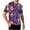Purple-1, variant on JSKUMAR Men's Stylish Gras T-Shirt Casual Crewneck Short Sleeve Shirt Trendy Funny Holiday Tops Purple-16,M