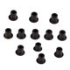 thumbnail image 4 of Buje de pivote de dirección shaofei 12 piezas 02101 para coche RC Nitro 1/10 Negro, 4 of 4