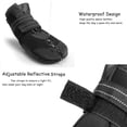 thumbnail image 4 of Protective Boots, 4 Pieces Dog Shoes Non-Slip Soft Sole For Small To Medium Dogs (6#), 4 of 5