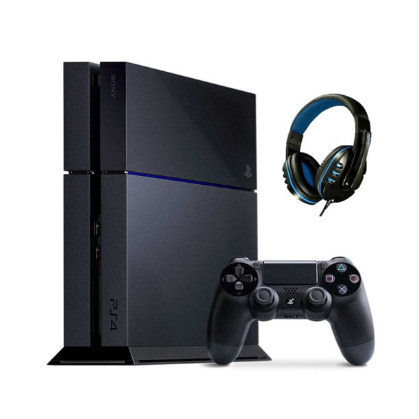 Sony PlayStation 4 GB Gaming Console Black with Grand Theft Auto V BOLT Bundle Like New. - Walmart.com
