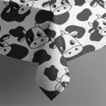 thumbnail image 2 of Black White Cow Pattern Rectangle Tablecloth 60"x102",Waterproof Polyester Rectangle Table Cloth, Wipeable Spillproof Polyester Tablecloth for Dining, Camping, Indoor and Outdoor, 2 of 6