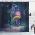 thumbnail image 1 of Ambesonne Mushrooom Shower Curtain, Big Plant, 69"Wx75"L, Multicolor, 1 of 3
