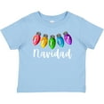 thumbnail image 3 of Inktastic Feliz Navidad Rainbow Holiday Lights Boys or Girls Baby T-Shirt, 3 of 5