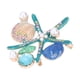 thumbnail image 1 of Broche Hecho A Mano De 4 Colores De Mano De Obra Fina, Imperdibles, aleación Para Ropa Informal, 5,5 X 5,5 Cm, 1 of 7