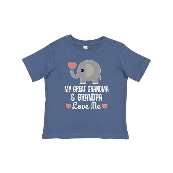 Inktastic My Great Grandma and Great Grandpa Love Me Boys or Girls Baby T-Shirt