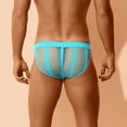 thumbnail image 5 of PEASKJP Men's Briefs Soft Breathable Bamboo Rayon Brief,Blue S, 5 of 5