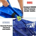 thumbnail image 3 of Heavy Duty Extra Large Storage Bags, Blue Moving Bags Totes with Zippers for Clothing Blanket Storage, Dorm College Moving Supplies Boxes, Clothes Storage Bins Compatible with Ikea Frakta Cart, 4 Pack, 3 of 5
