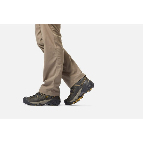 KEEN Men's Targhee II Hiking Shoe, Raven/Tawny Olive - 8.5 D(M) US