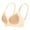 Pink, variant on FJHNGBDH Womens Comfortable Bra Wireless Padded Ultra Thin Jelly Gel Breathable Underwire Bra Cover Pulls Together Thin Straps To Secure Cup Underwear Full Coverage Bralettes