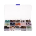 thumbnail image 1 of AMLESO 15 s Natural Chips Stone Irregular Gemstone Beads 10x10x5mm Multicolor With, 1 of 8