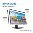 thumbnail image 4 of HP 24mh FHD Monitor - Computer Monitor with 23.8-Inch IPS Display (1080p) - Built-In Speakers and VESA Mounting - Height/Tilt Adjustment for Ergonomic Viewing - HDMI and DisplayPort - (1D0J9AA#ABA), 4 of 5