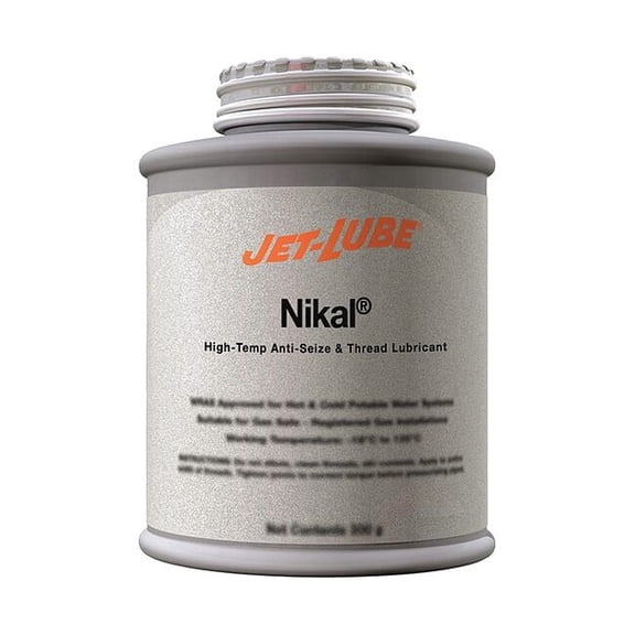 Jet-Lube Anti Seize Compound,Pure Nickel,4 oz. 13655