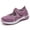 Purple, variant on Women's Strap Sneakers - Breathable Sole & Upper, Soft Cushioned Low-Top Casual Shoes Suitable for Spring/Summer, Soft-Soled Comfortable Walking, Gym, Casual Attire, Women Shoes