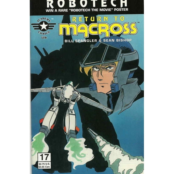 Robotech: Return to Macross #17 VF ; Academy Comic Book