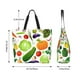 thumbnail image 5 of Easygdp Vegetables2 Bolsas Tote para Mujer, Bolsos de Hombro para Viaje, Bolsos de Mano de Gran Capacidad para Compras y Trabajo, 5 of 8