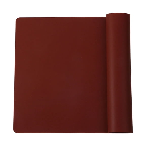 RZDLIZJ 1Pc Silicone Table Placemat,Food Grade Waterproof Heat Insulation Rectangular Dining Mat for Daily Meal Placement,Hot Cookware Holding,15.7x11.8Inch