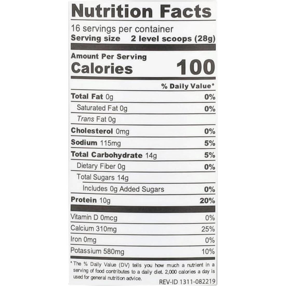 Mt. Capra Nonfat Goat Milk, 1 lb (453 g)