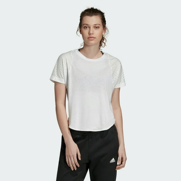 Adidas Women's ID Mesh Tee White DX7935