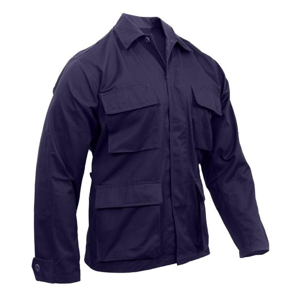 Rothco - Navy Blue BDU Shirts, Military Uniform Shirts - Walmart.com ...