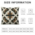 thumbnail image 5 of QZHH  Urban Tribal Pattern Aztec - Concrete and Wood Decorative Pillow Covers Cozy Soft Throw Pillowcase Square Couch Cushion Cover for Home Decor Sofa Living Room Bed Car, 5 of 5