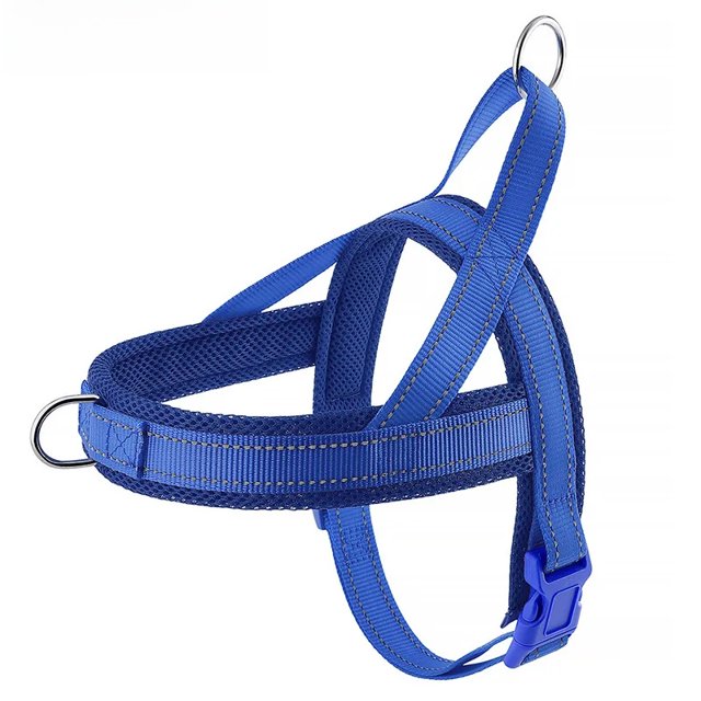 Easywalk, correa para el pecho para perros medianos y pequeños a prueba de explosiones, correa para el pecho para perros, correa y tracción para perros estilo chaleco Golden Retriever transpirable