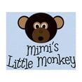 thumbnail image 2 of CafePress - Mimi's Little Monkey BOY Infant Bodysuit - Baby Light Bodysuit, Size Newborn - 24 Months, 2 of 4