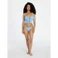 thumbnail image 2 of No Boundaries Femme Lace Side Tie Bikini Bottoms, Women’s XXS-XXL, 2 of 6