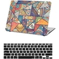 thumbnail image 1 of Case Cover for MacBook 12 inch A1534 2017 2016 2015 with Retina Display,Classic Plastic Hard Shell Case & Keyboard Cover Skin for MacBook Air 12 inch Retina,Bohemian, 1 of 7