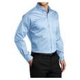 thumbnail image 4 of Yellow Rooster Men's SuperPro Twill Versatile Shirt Cloud Blue XL, 4 of 6