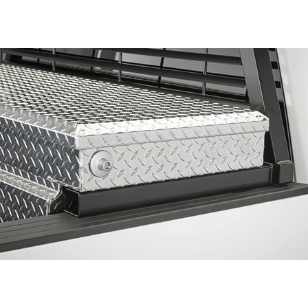 BACKRACK by RealTruck | Hardware Kit for use w/ 21" or 31" Toolbox, Black, No Drill | 30500TB | Compatible with 2022-2024 Nissan Frontier