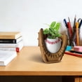 thumbnail image 4 of Elegant Shelf Display Decor, Father's Day Exclusive Baseball Glove Shaped Plant, Father's Day Decor, Family Keepsake, 4 of 6