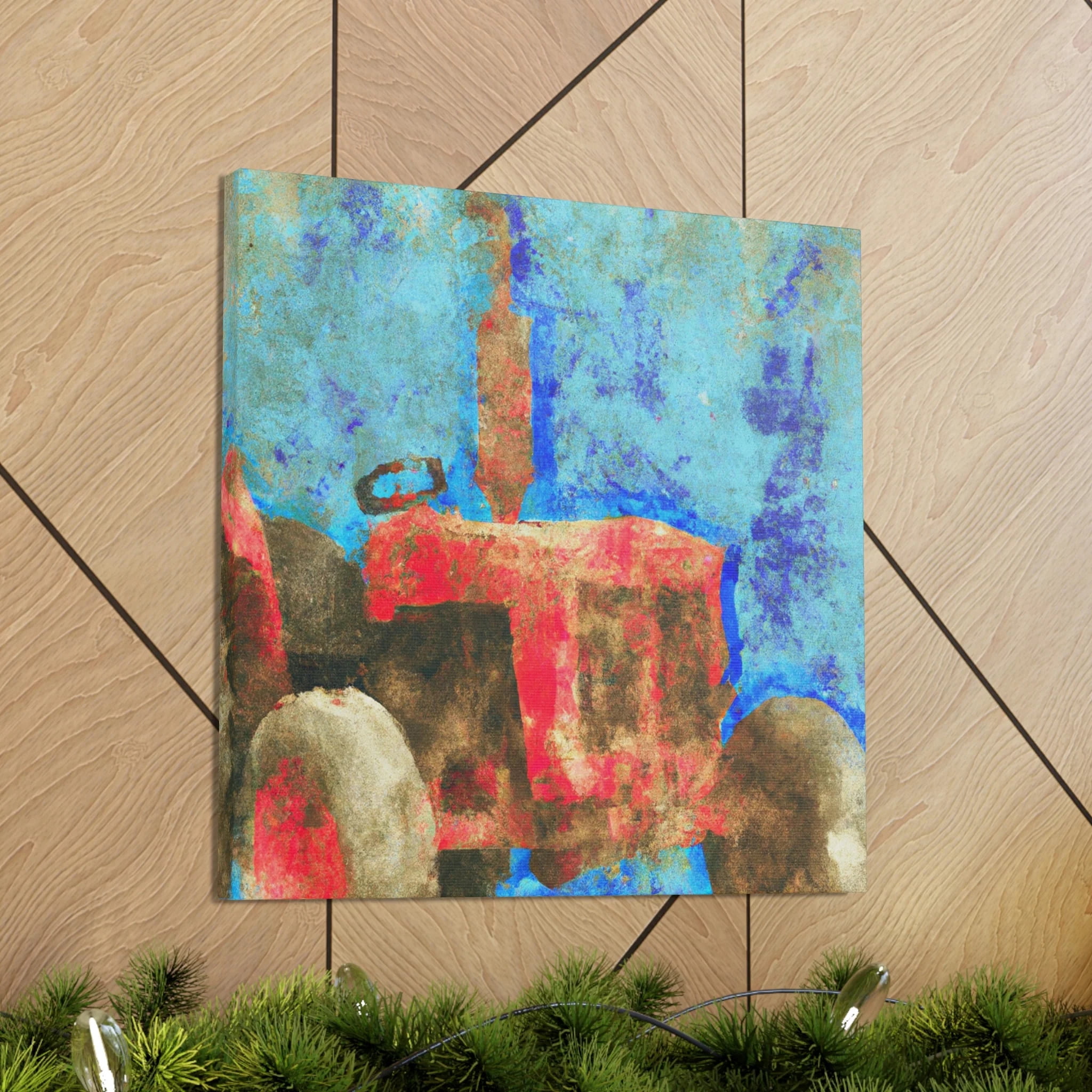 Tractor in Simplicity - Canvas